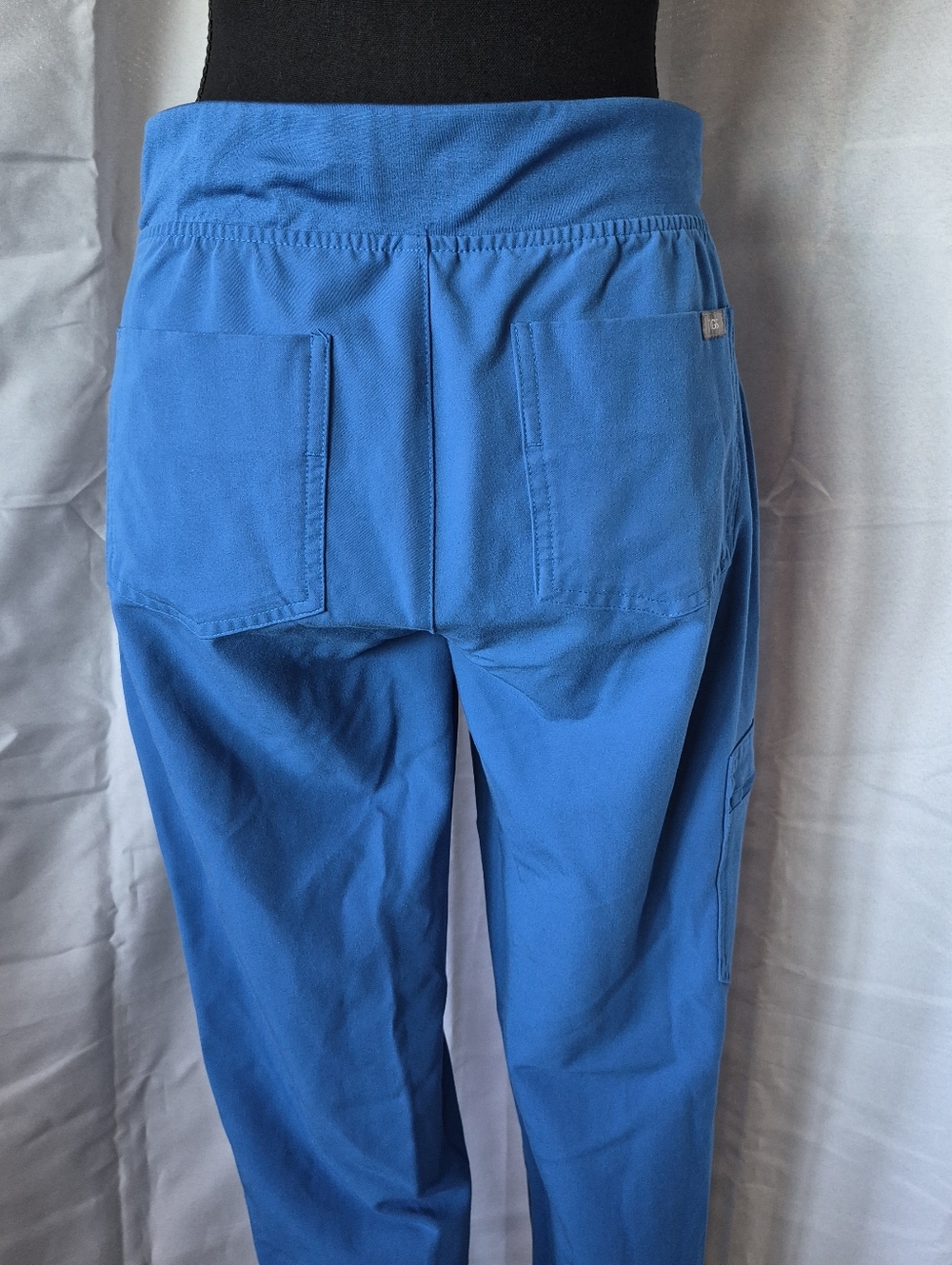 Figs Zamora Jogger Scrub Pants Sz Small Blue Style#W18SZ2005 Nurse Medical - Picture 6 of 13
